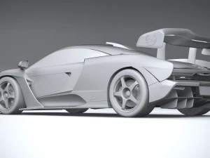 Mclaren Senna LM 2021 3D Model