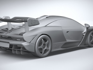 Mclaren Senna LM 2021 3D Model