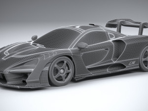 Mclaren Senna LM 2021 3D Model