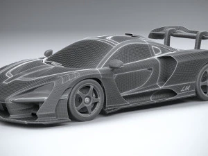 Mclaren Senna LM 2021 3D Model