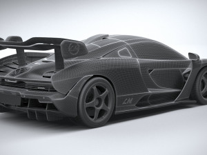 Mclaren Senna LM 2021 3D Model