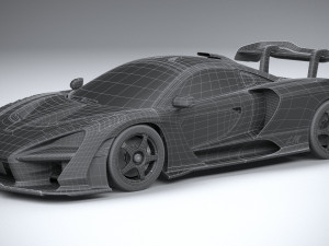 Mclaren Senna LM 2021 3D Model