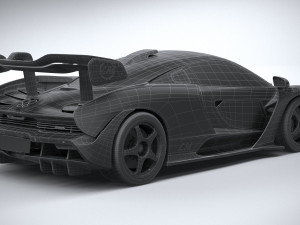 Mclaren Senna LM 2021 3D Model