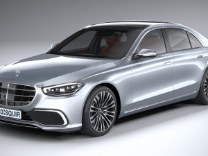 Mercedes-Benz S-class 2021 3Dモデル