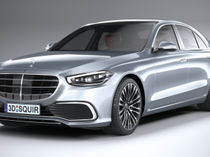 Mercedes-Benz S-class 2021 3Dモデル