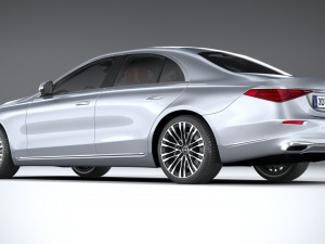 Mercedes-Benz S-class 2021 3Dモデル