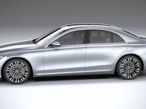 Mercedes-Benz S-class 2021 3Dモデル
