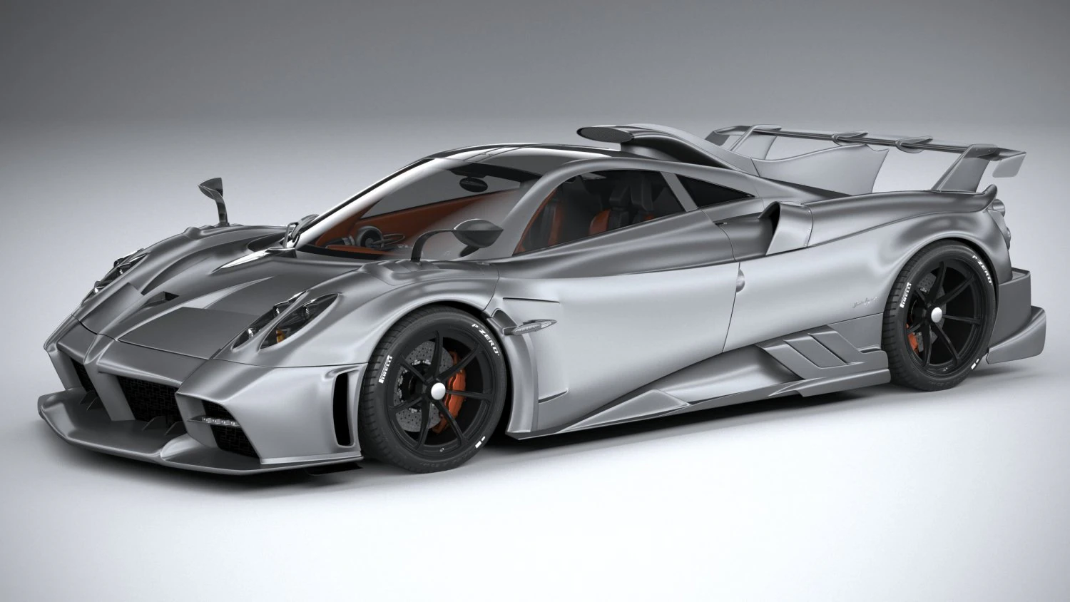 Pagani Imola 2021 3D Model .c4d .max .obj .3ds .fbx .stl .blend