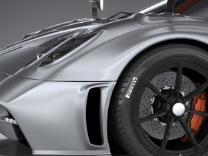 Pagani Imola 2021 Model 3D