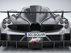 Pagani Imola 2021 Model 3D