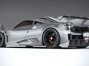 Pagani Imola 2021 Model 3D