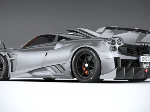 Pagani Imola 2021 3D Model