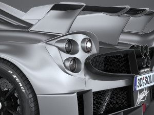 Pagani Imola 2021 Model 3D