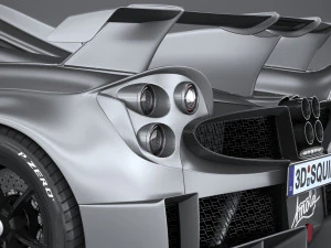 Pagani Imola 2021 3D Model