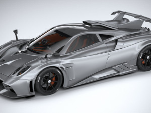 Pagani Imola 2021 Model 3D