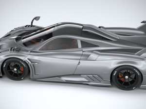 Pagani Imola 2021 Model 3D