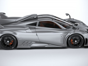Pagani Imola 2021 Model 3D