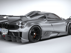 Pagani Imola 2021 Model 3D