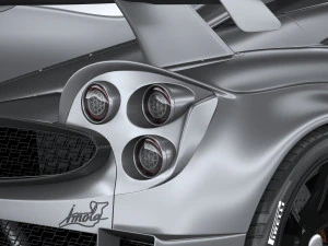 Pagani Imola 2021 3D Model