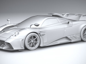 Pagani Imola 2021 Model 3D