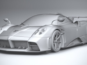 Pagani Imola 2021 Model 3D