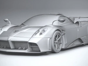 Pagani Imola 2021 3D Model
