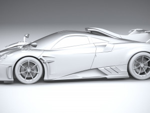 Pagani Imola 2021 Model 3D