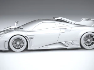 Pagani Imola 2021 3D Model