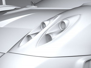 Pagani Imola 2021 Model 3D