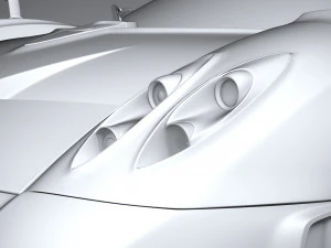 Pagani Imola 2021 3D Model
