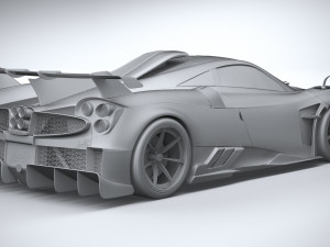 Pagani Imola 2021 Model 3D