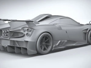 Pagani Imola 2021 3D Model