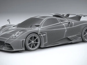 Pagani Imola 2021 3D Model