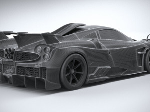 Pagani Imola 2021 Model 3D