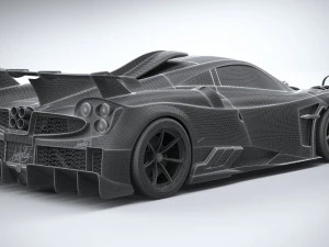Pagani Imola 2021 3D Model