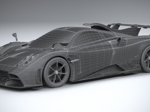 Pagani Imola 2021 Model 3D