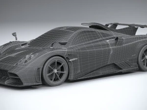 Pagani Imola 2021 3D Model