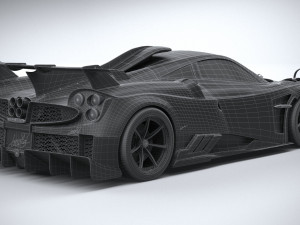 Pagani Imola 2021 Model 3D