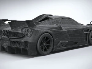 Pagani Imola 2021 3D Model