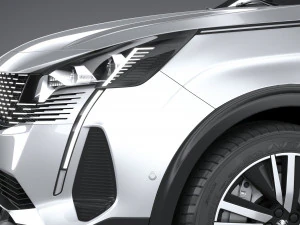 Peugeot 3008 2021 3D Model