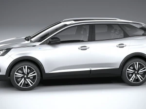 Peugeot 3008 2021 3D Model