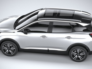 Peugeot 3008 2021 3D 모델