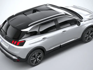 Peugeot 3008 2021 3D Model
