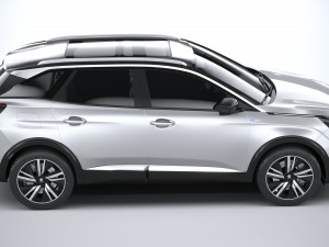 Peugeot 3008 2021 3D 모델