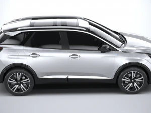 Peugeot 3008 2021 3D Model