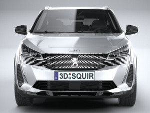 Peugeot 3008 2021 3D 모델