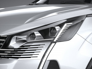 Peugeot 3008 2021 3D 모델