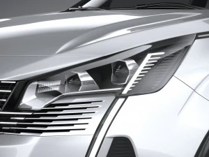 Peugeot 3008 2021 3D Model