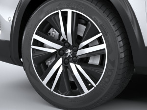 Peugeot 3008 2021 3D 모델