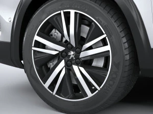 Peugeot 3008 2021 3D Model